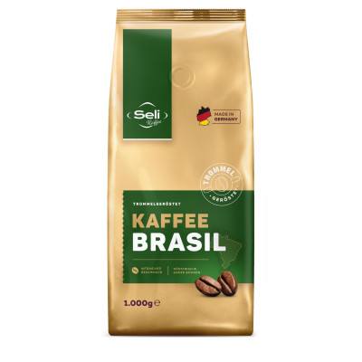 Zrnková káva - Brasil1 kg - Seli Kaffee