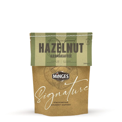 Mletá káva - Hazelnut 250g - Minges Signature