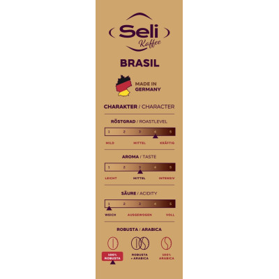 charakteristika Seli Brasil